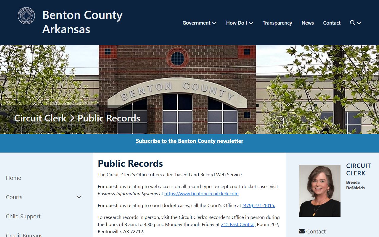 benton county divorce records circuit clerk bentonville public records page