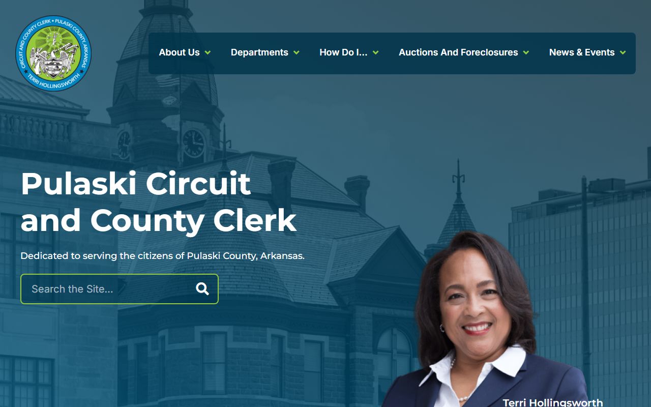 Pulaski County Circuit and County Clerk official website